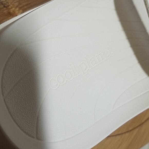 NWT Cool Planet By Steve Madden Libraa White Pool Slide Sandals - Picture 4 of 7